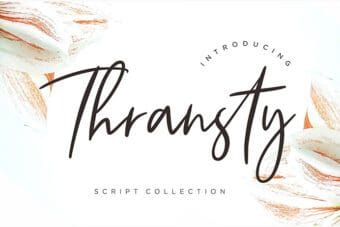 Thransty Script Font