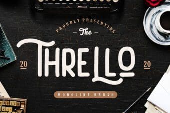 Thrello Retro Font