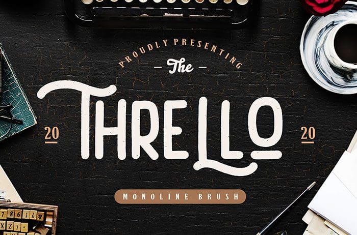 Thrello Retro Font