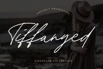 Tiffanyed Script Font