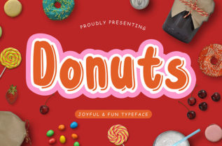 Donuts Display Font