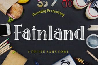 Fainland Display Font
