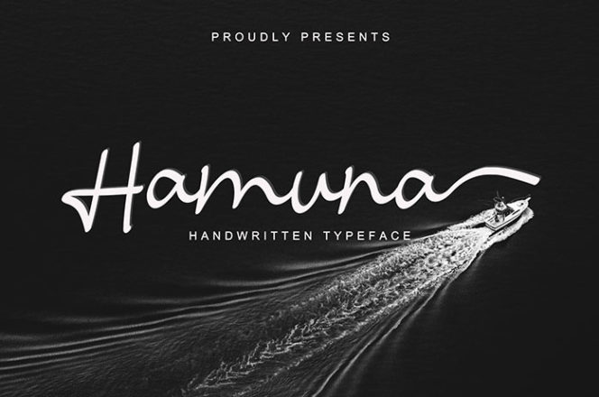 Hamuna Handwritten Font