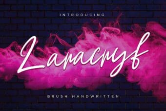 Laracryf Script Font