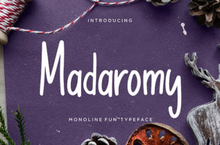 Madaromy Display Font