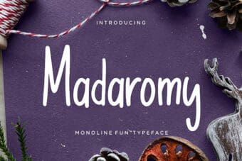 Madaromy Display Font