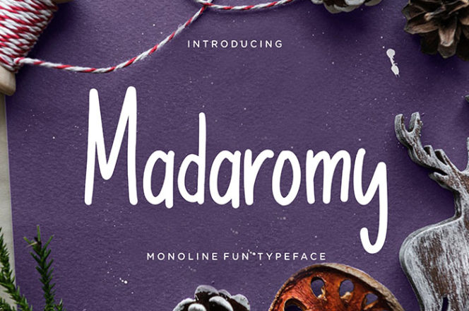 Madaromy Display Font