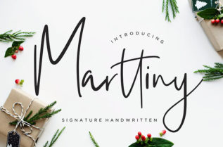 Marttiny Handwritten Font