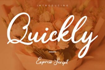Quickly Script Font