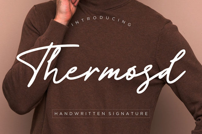 Thermosd Handwritten Font