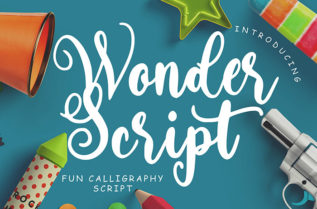 Wonder Script Font