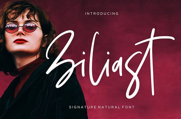 Ziliast Script Font