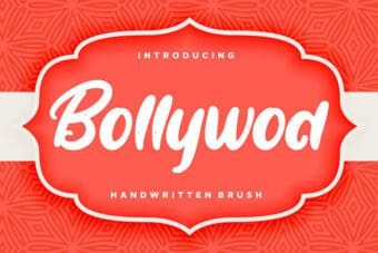 Bollywod Display Font