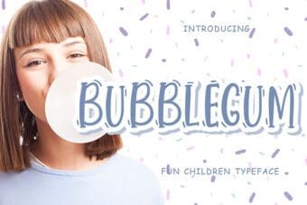 Bubblegum Display Font