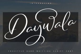 Daywala Script Font