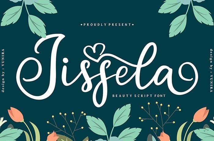 Jissela Script Font