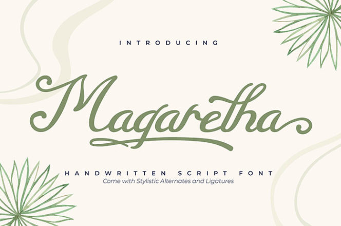 Magaretha Script Font