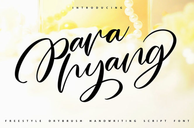 Parahyang Script Font