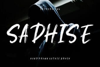 Sadhise Brush Font