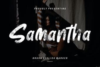 Samantha Brush Font