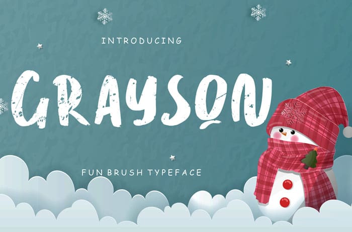 Grayson Display Font
