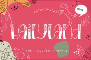 Hailyland Display Font