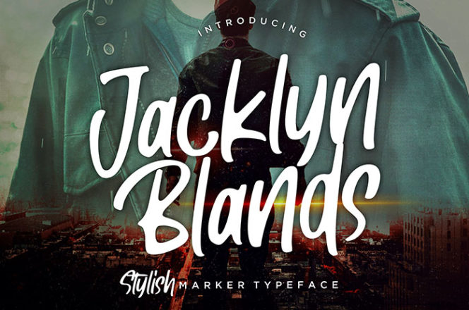 Jacklyn Blands Display Font