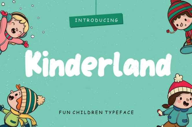 Kinderland Display Font