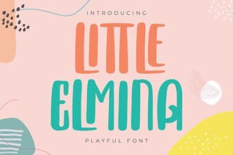 Little Elmina Display Font