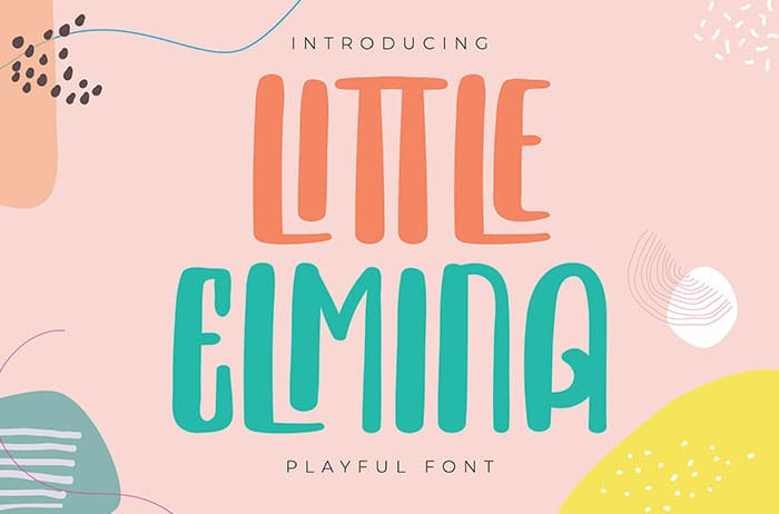 Little Elmina Display Font
