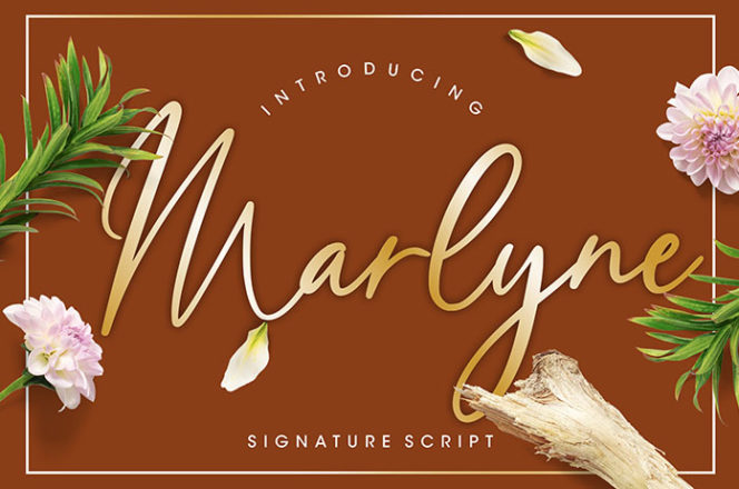 Marlyne Script Font