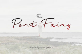 Port Fairy Signature Font