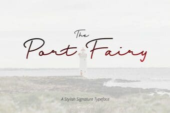 Port Fairy Signature Font