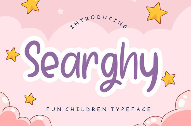 Searghy Display Font