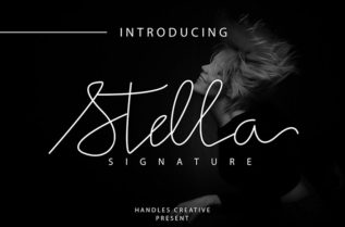 Stella Signature Font