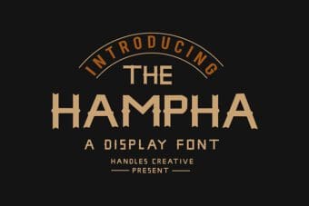 The Hampha Display Font