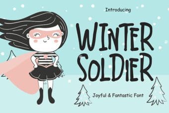 Winter Soldier Display Font