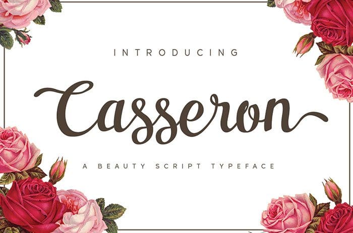 Casseron Script Font