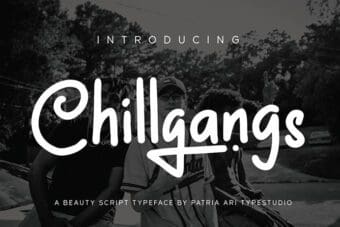 Chillgangs Display Font