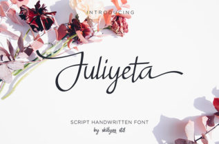 Juliyeta Handwritten Font