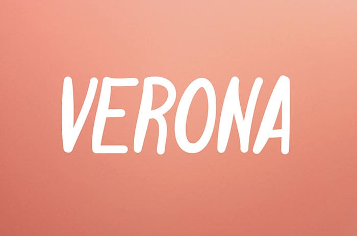Verona Display Font