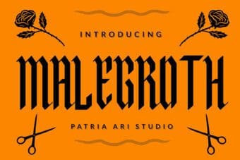 Malegroth Blackletter Font