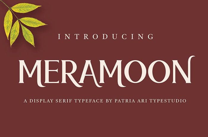 Meramoon Sans Serif Font