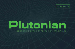 Plutonian Display Font