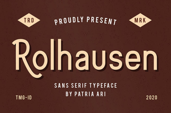 Rolhausen Sans Serif Font