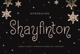 Shayfinton Decorative Font