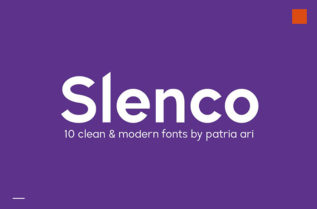 Slenco Sans Serif Font