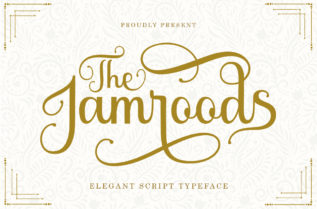 The Jamroods Script Font