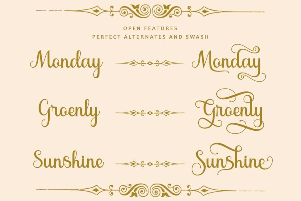 The Jamroods Script Font 3