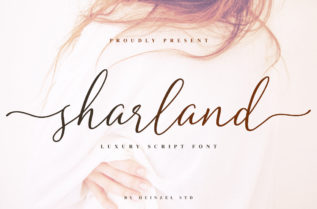Sharland Luxury Script Font